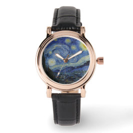 De Sterrennacht (Vincent van Gogh) (bekende kunst) Horloge
