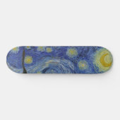 De Sterrennacht (Vincent van Gogh) (bekende kunst) Persoonlijk Skateboard (Horizontaal)