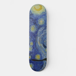 De Sterrennacht (Vincent van Gogh) (bekende kunst) Persoonlijk Skateboard