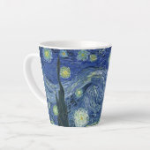 De Sterrennacht-Vincent van Gogh Klein Latte Mok (Linkerhoek)