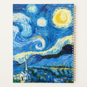 De Sterrennacht - Vincent van Gogh Planner (Achterkant)