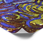 De Sterrennacht, Vincent van Gogh Poster (Hoek)