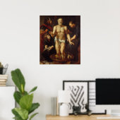 De stervende Seneca Poster (Thuiskantoor)