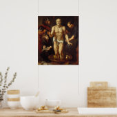 De stervende Seneca Poster (Keuken)