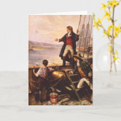 De stervormige banner van Percy Moran Kaart (Gele Bloem)