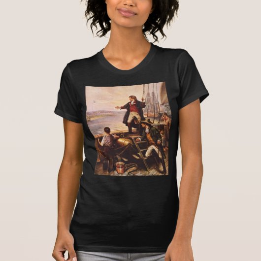 De stervormige banner van Percy Moran T-shirt (Voorkant)