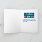 De steun van een goede vriend kaart (Binnen)