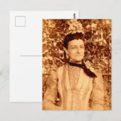 De stevige meid briefkaart (Voorkant / Achterkant)