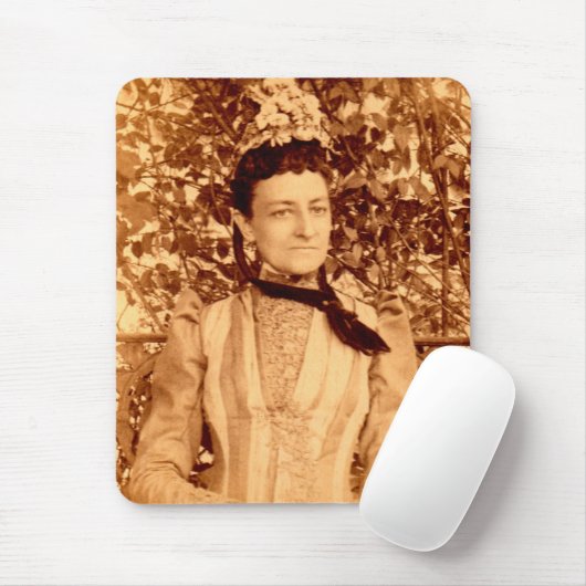 De stevige meid muismat (Met muis)