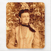 De stevige meid muismat (Voorkant)