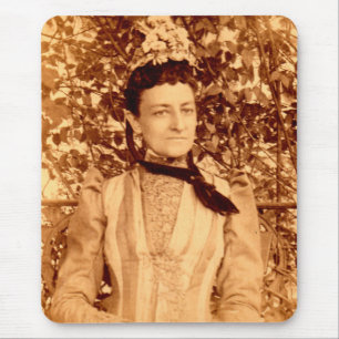 De stevige meid muismat