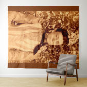 De stevige meid wandkleed (In Situ (horizontaal))