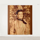 De stevige meid wandkleed (Voorkant)