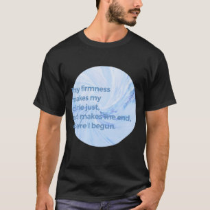 De stevigheid - Blauw T-shirt