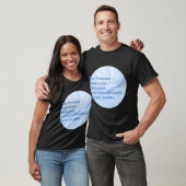 De stevigheid - Blauw T-shirt (Unisex)