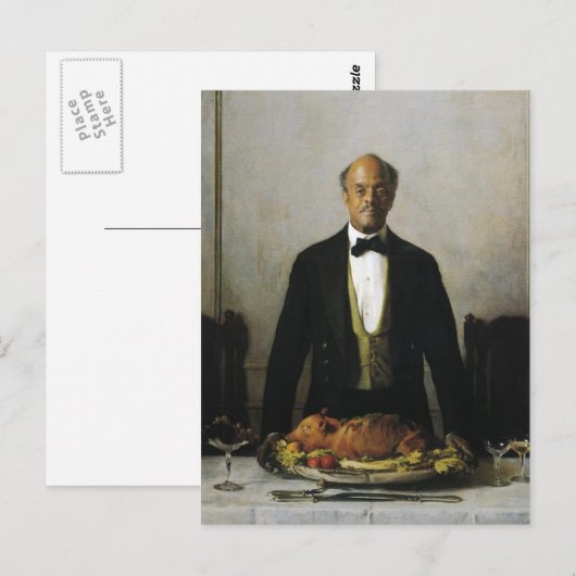 De steward briefkaart (Voorkant / Achterkant)