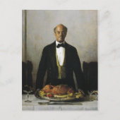 De steward briefkaart (Voorkant)