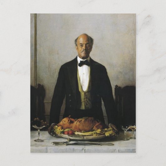 De steward briefkaart (Voorkant)