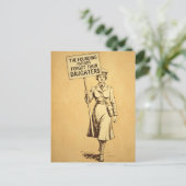 De stichters zijn hun dochters vergeten briefkaart (Staand voorkant)