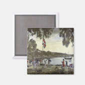De stichting van Australië door Capt. Arthur Magneet (Voorkant / Achterkant)