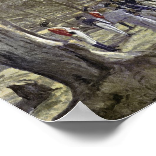 De stichting van Australië door Capt. Arthur Poster (Hoek)