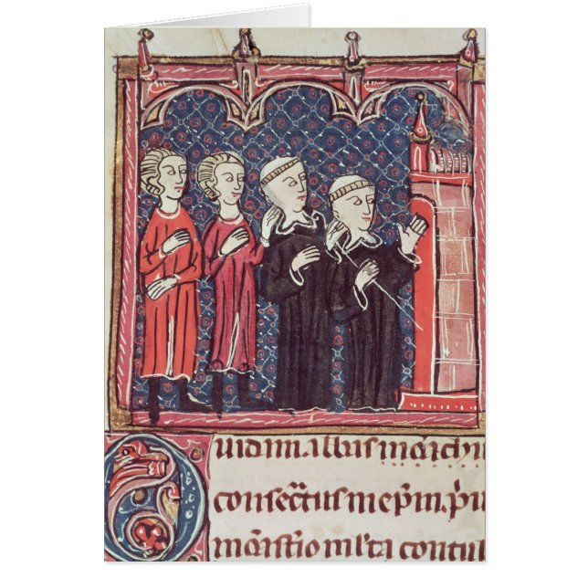 De stichting van een klooster (Voorkant)