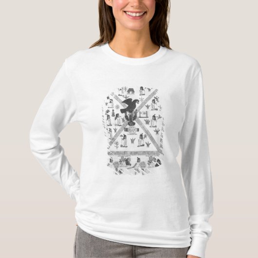 De stichting van Tenochtitlan T-shirt (Voorkant)