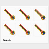 De sticker (Vel)
