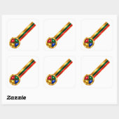 De sticker (Vel)