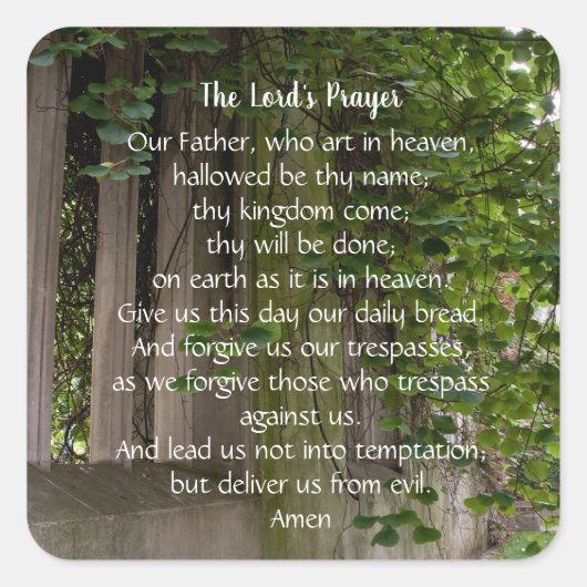 De Sticker des Heren (Voorkant)