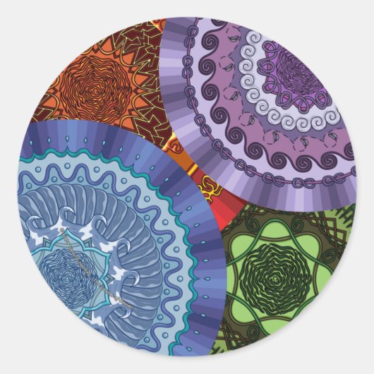 De Sticker Elementen Mandalas (Voorkant)