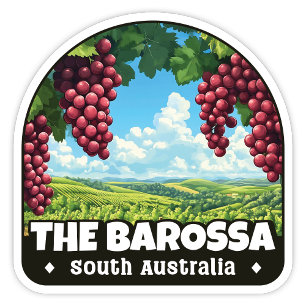 De Sticker van Barossa, Zuid-Australië
