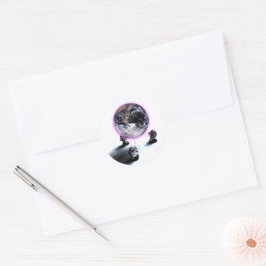 De Sticker van de Aarde (Envelop)