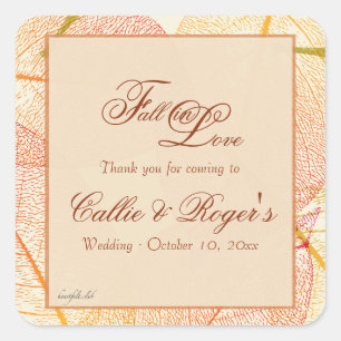 De Sticker van de Bladeren van de herfst