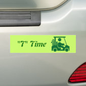 De Sticker van de Bumper van het Golf van de Tijd  (Op auto)