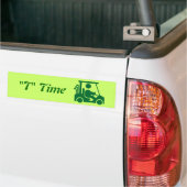 De Sticker van de Bumper van het Golf van de Tijd  (Op Truck)