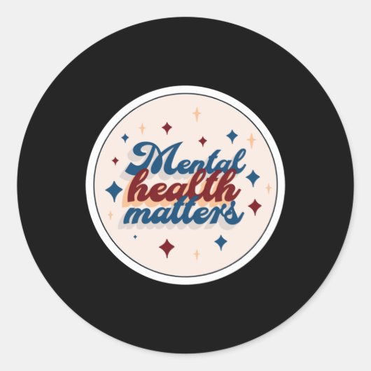 De Sticker van de geestelijke gezondheid12 (Voorkant)