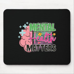 De Sticker van de geestelijke gezondheid 1 Muismat