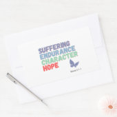 De Sticker van de Hoop van het Karakter van het li (Envelop)