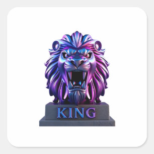 "De sticker van de Lion King"