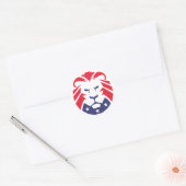 De Sticker van de Lion of Patriots (Envelop)