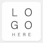 De Sticker van de Logo van de douane voor Uw Merk/ (Voorkant)