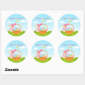 De Sticker van de Mand van Pasen (Vel)