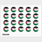 De Sticker van de Palestijnse vlag (Vel)