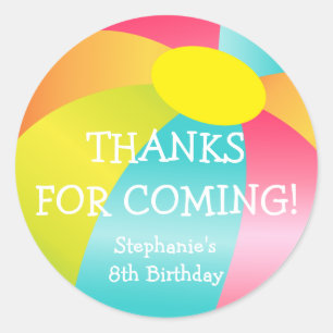 De Sticker van de Pret van de Tijd van de Zomer