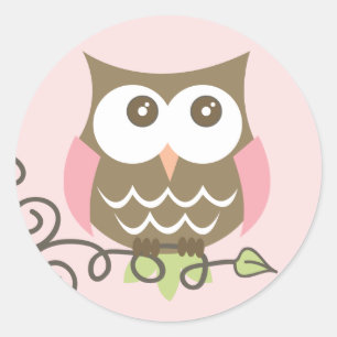 De Sticker van de uil