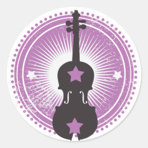 De Sticker van de viool