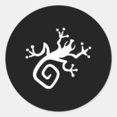 DE STICKER VAN DE VLIEGENDE HAGEDIS (Voorkant)