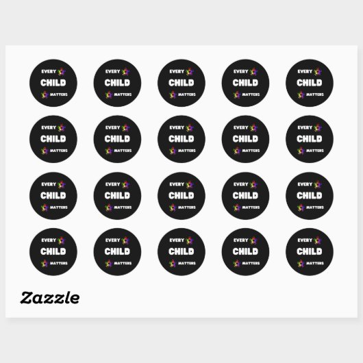 De Sticker van elk kind (Vel)