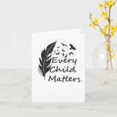 De Sticker van elk kind4 Kaart (Gele Bloem)